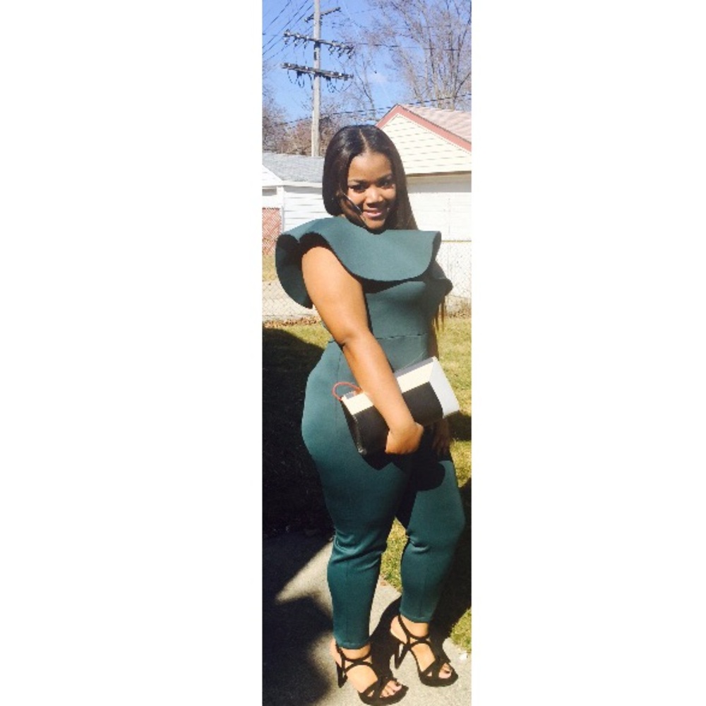 ASOS Turquoise/Green Romper